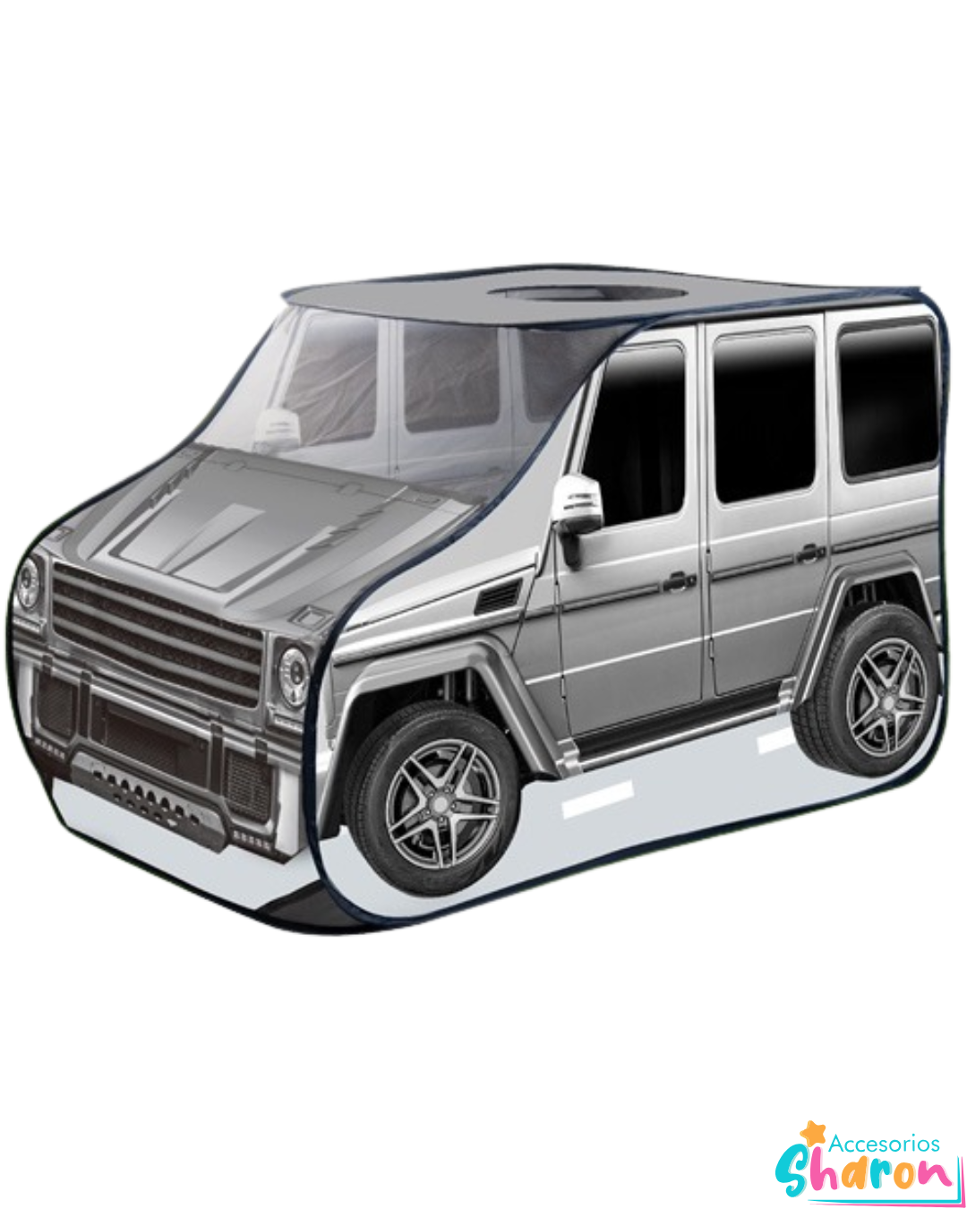 Carpa Infantil SUV Plateado
