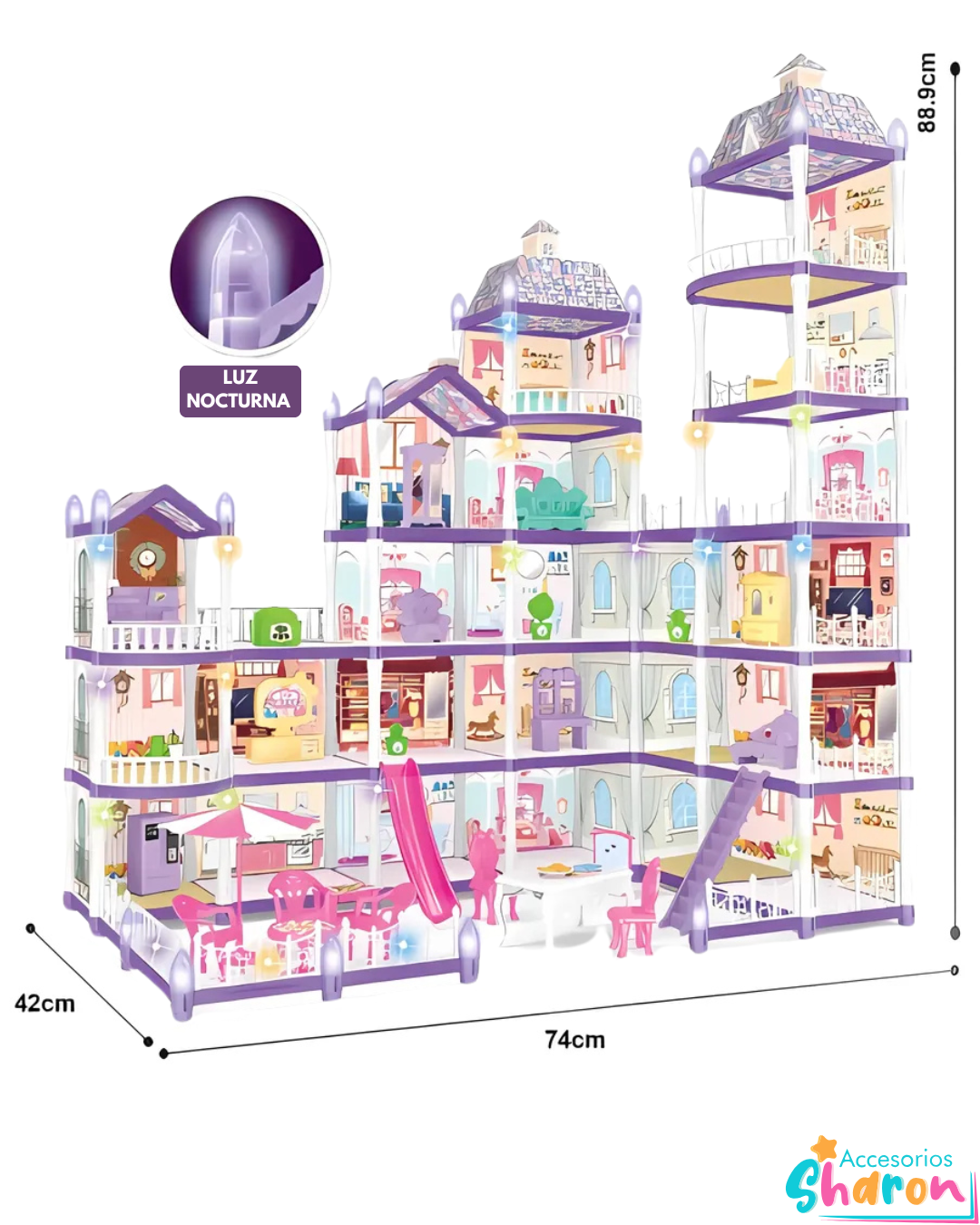 Casa De Muñecas / Villa Chic Violet Glam