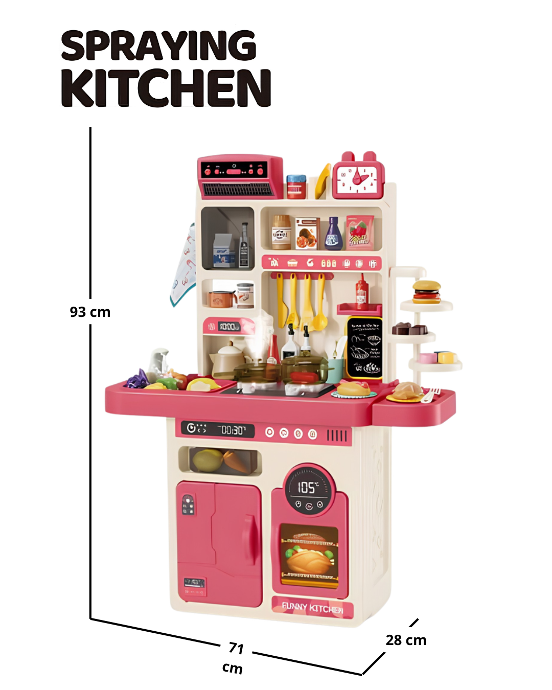 Spraying Kitchen Rosa