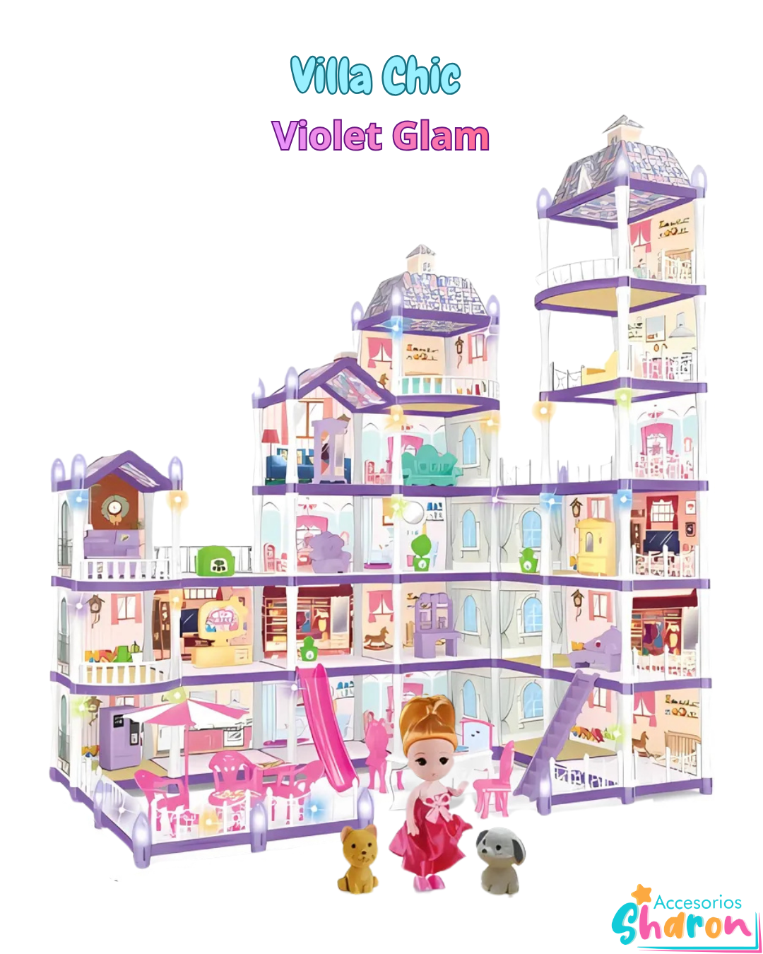 Casa De Muñecas / Villa Chic Violet Glam