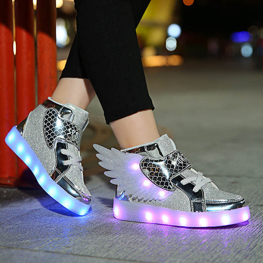 Zapatos deportivos con luces LED de última generación