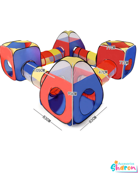 Carpa Multifuncional de 4 Cubos