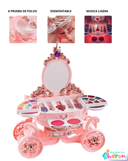 Set de Maquillaje Real tipo Carrosa