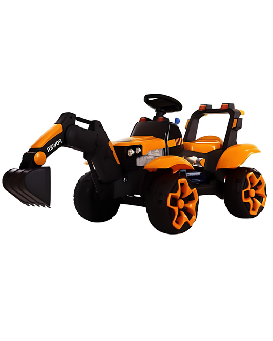 Tractor Excavadora Montable Eléctrico 12V – Con Brazo Operativo