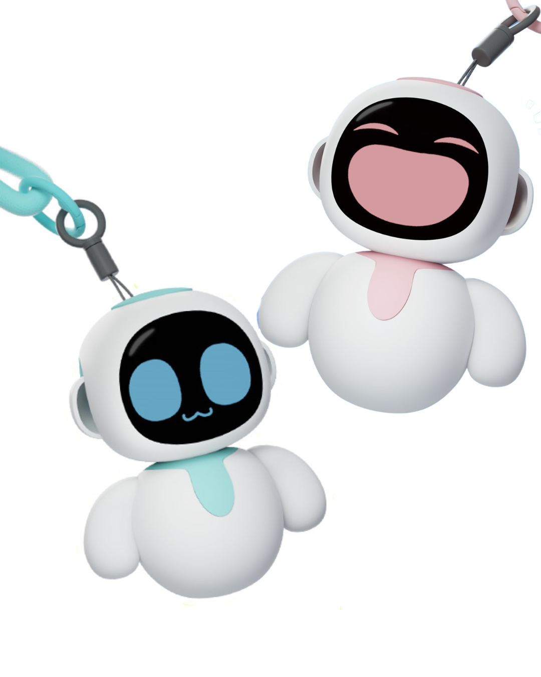 Llavero Colgante Interactivo "Eiliko on the GO!" – Robot Emocional Portátil