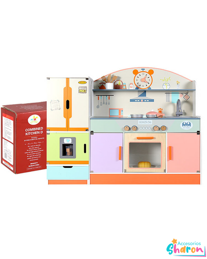 Cocina de madera 91.5 cm de alto
