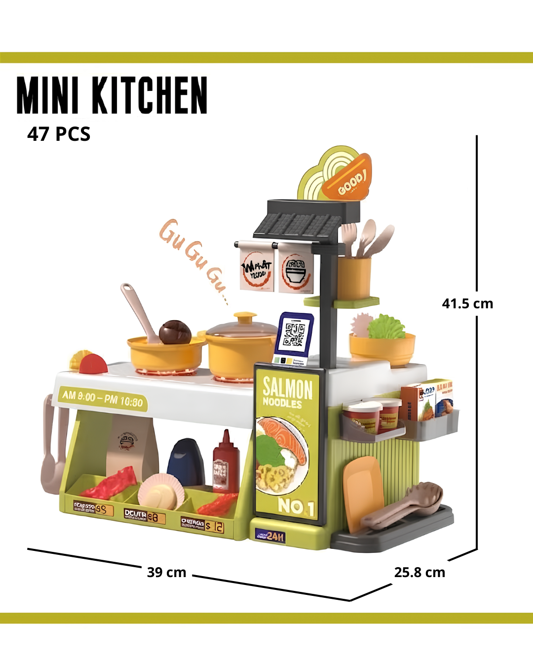 Mini Kitchen de 47 piezas