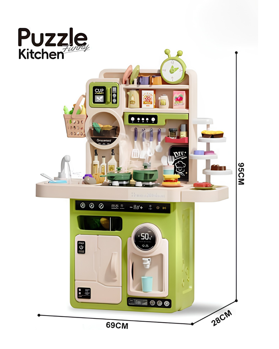 Puzzle Kitchen Verde