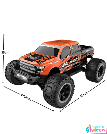 Carro A Control Remoto Rc Blaze S Monster 4wd