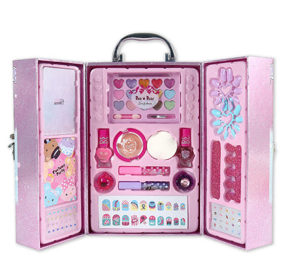 Set maleta de maquillaje real para niñas princesas