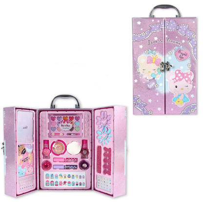 Set maleta de maquillaje real para niñas princesas